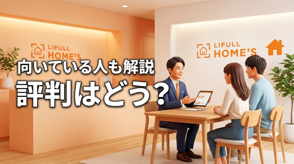 LIFULL HOME'S 住まいの窓口は営業がしつこい？実際の評判と相談の質を確認